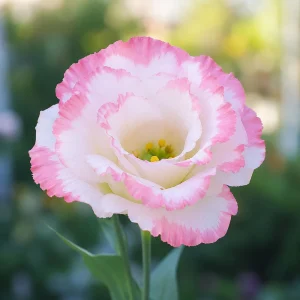 Lisianthus Echo Pink Picotee Seeds - Bicolor Double Flowers, Rose & White, 20 Seeds - Image 2