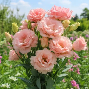 Peach Lisianthus Seeds - Eustoma grandiflorum - Double Rose-Like Blooms - 20 Seeds - Image 6