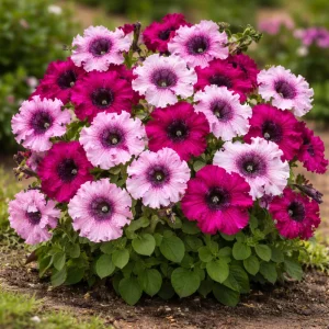 Petunia Triumph Mix Seeds - 20 Count Multicolor Ruffled Flower Seeds - Image 3