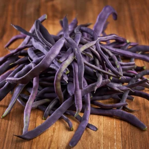 Purple French Filet Pole Bean Seeds - Heirloom Variety - 20 Seeds - High Yield Climbing Beans - Image 4