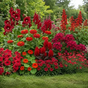 Red Flower Mix Seeds - 20 Seeds - Vibrant Annual & Perennial Garden Flowers - Image 3