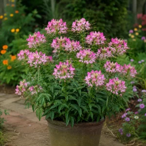 Rose Queen Cleome Seeds - 20 Count - Pink Spider Flower - Tall Annual - Image 3