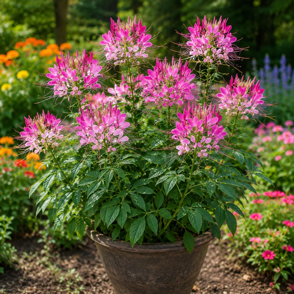 Rose Queen Cleome Seeds - 20 Count - Pink Spider Flower - Tall Annual - Image 4