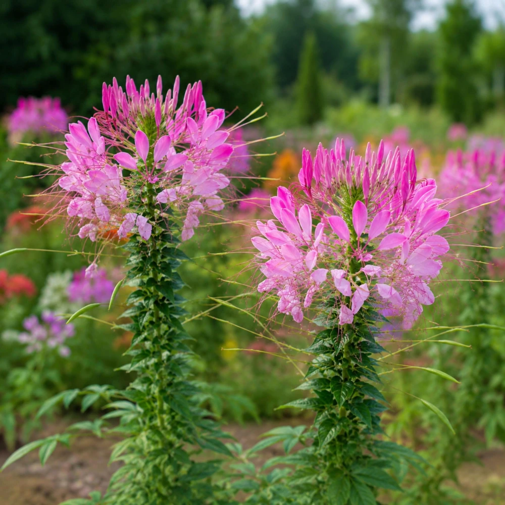 Rose Queen Cleome Seeds - 20 Count - Pink Spider Flower - Tall Annual - Image 7