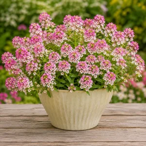 Rosie O'Day Sweet Alyssum Seeds - Lobularia maritima - Rose Pink Fragrant Ground Cover Flowers - 20 Seeds - Image 4