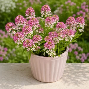 Rosie O'Day Sweet Alyssum Seeds - Lobularia maritima - Rose Pink Fragrant Ground Cover Flowers - 20 Seeds - Image 5