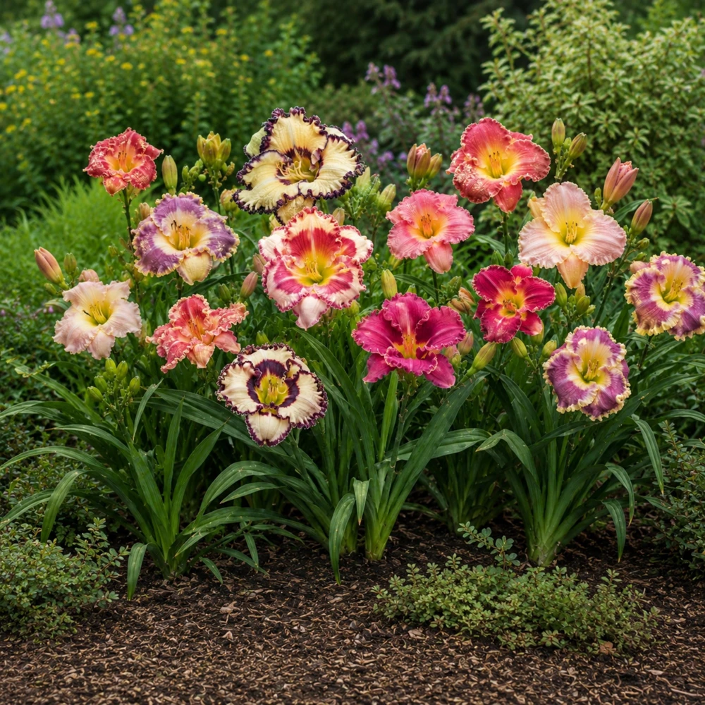 Ruffled Daylily Mix Seeds - Hemerocallis hybrida - 20 Seeds - Hardy Perennial Flower - Image 10