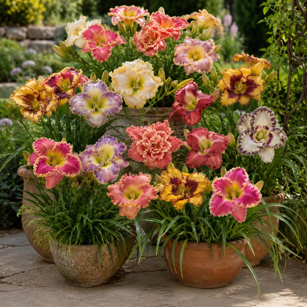 Ruffled Daylily Mix Seeds - Hemerocallis hybrida - 20 Seeds - Hardy Perennial Flower - Image 11