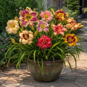 Ruffled Daylily Mix Seeds - Hemerocallis hybrida - 20 Seeds - Hardy Perennial Flower - Image 3