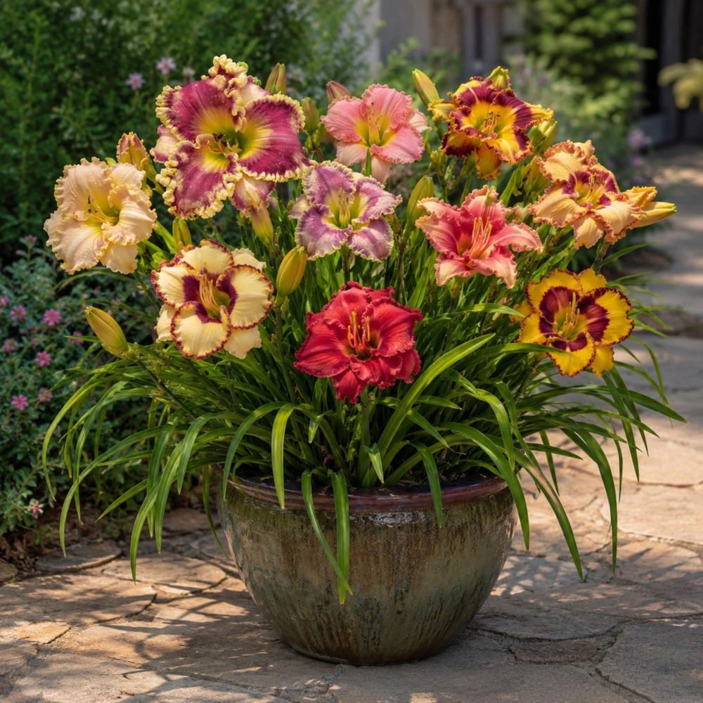 Ruffled Daylily Mix Seeds - Hemerocallis hybrida - 20 Seeds - Hardy Perennial Flower - Image 3