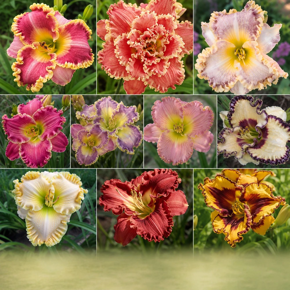 Ruffled Daylily Mix Seeds - Hemerocallis hybrida - 20 Seeds - Hardy Perennial Flower - Image 5