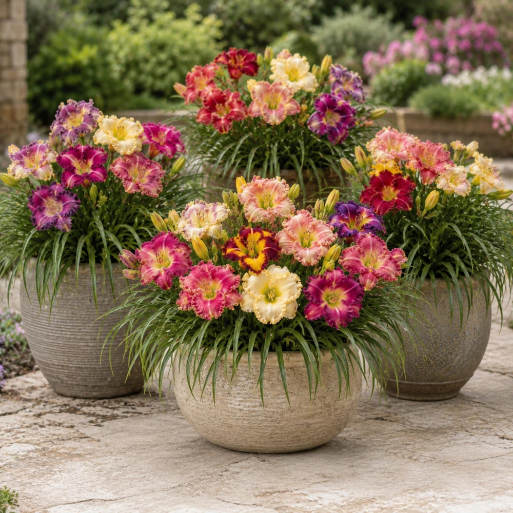 Ruffled Daylily Mix Seeds - Hemerocallis hybrida - 20 Seeds - Hardy Perennial Flower - Image 7