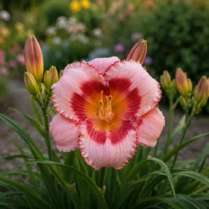 Strawberry Candy Daylily Seeds - Pink Bi-Color Hemerocallis hybrida - 20 Seeds - Image 7