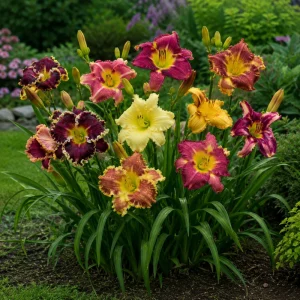 Toothy Daylily Mix Seeds - Hemerocallis hybrida - Fringed Perennial Flower - 20 Seeds - Image 5