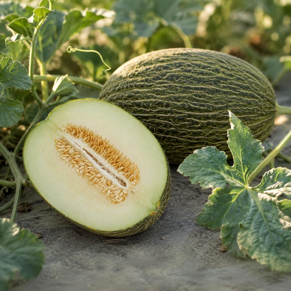 Valencia Early Melon Seeds - 20 Pack - Sweet Heirloom Summer Fruit - Image 2