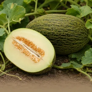 Valencia Early Melon Seeds - 20 Pack - Sweet Heirloom Summer Fruit - Image 3