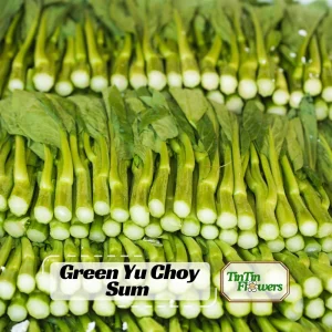 Yu Choy Sum Seeds - Heirloom Asian Greens - Fast Growing Vegetable - 20 Seed Pack - Image 1